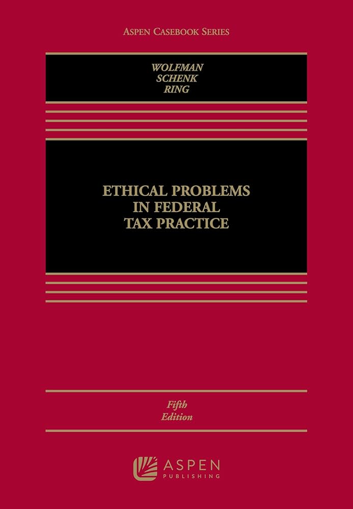 Amazon.com: Ethical Problems in Federal Tax Practice (Aspen